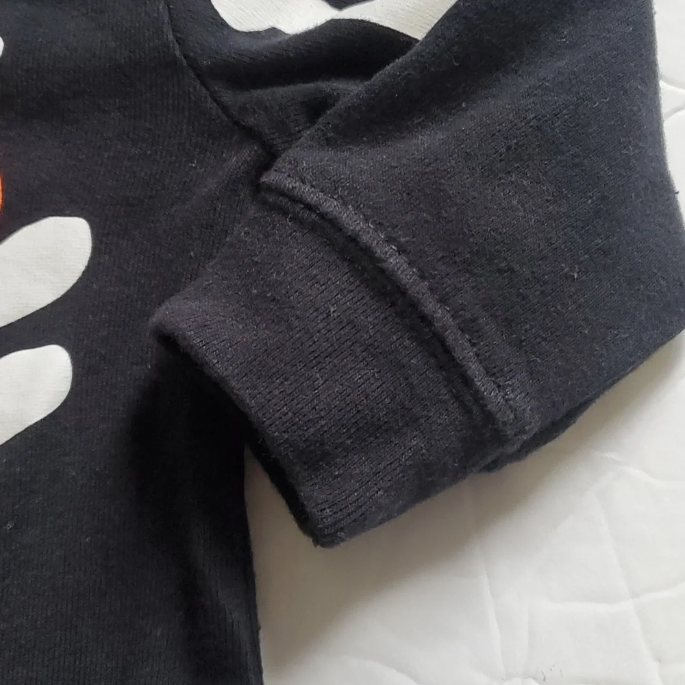 Carter's Unisex Baby Skeleton Halloween Jumpsuit Size 6 Months